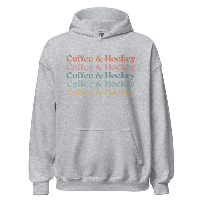 Coffee Hockey Hoodie - Ultimate Team Products