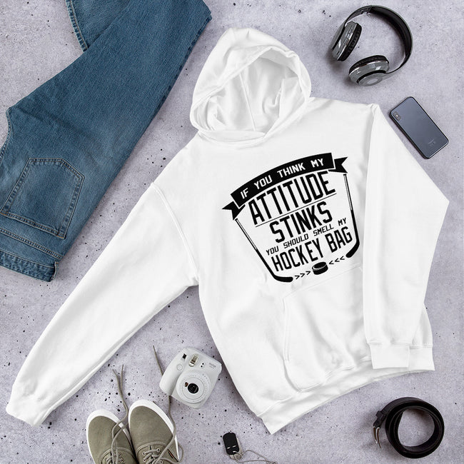 ATTITUDE STINKS HOODIE - Ultimate Team Products