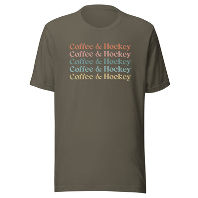 Coffee Hockey T-shirt - Ultimate Team Products