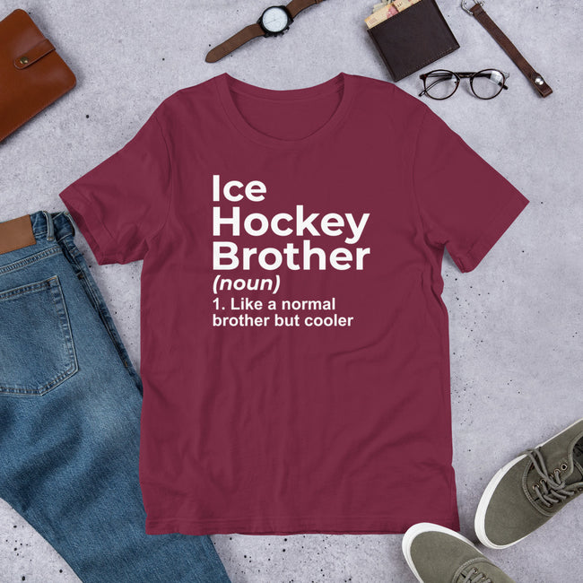 Ice Hockey Brother T-shirt - Ultimate Team Products