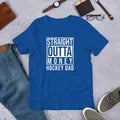 STRAIGHT UTTA MONEY HOCKEY DAD T-SHIRT - Ultimate Team Products